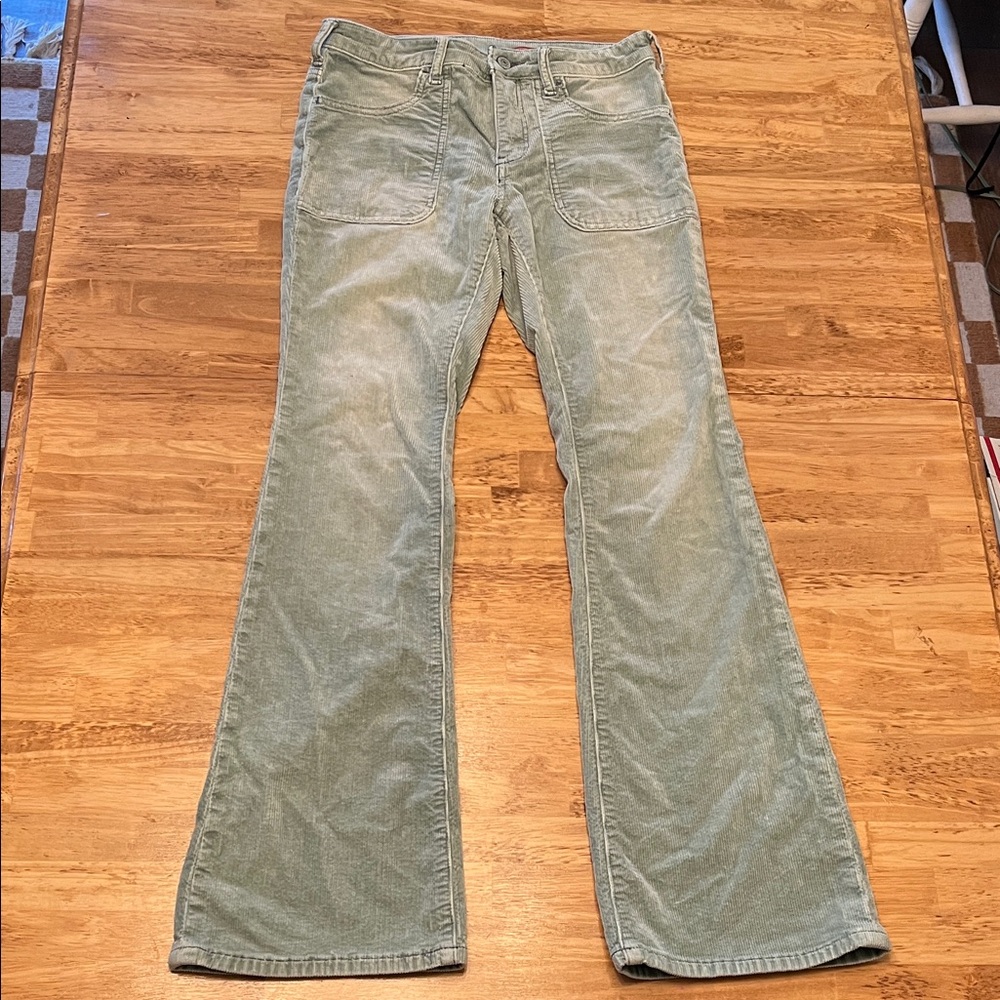 Anthropologie Pilcro Corduroy Low Rise Jeans